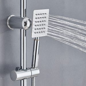 Colonne de Douche Chromée en Acier Inoxydable – Image 3