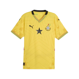Maillot Ghana Extérieur CAN 2025 – Original Player PUMA – Flocage Gratuit & Livraison Gratuite