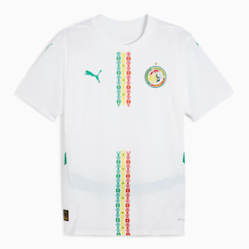 Maillot Sénégal Domicile CAN 2025 – Original Player PUMA – Flocage & Livraison Gratuits Kandeis