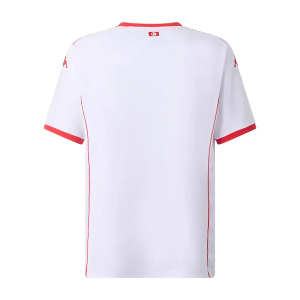Maillot Tunisie Exterieur 2025/2026 – Original Player Kappa – CAN 2025 – Flocage & Livraison Gratuits Kandeis