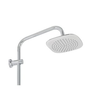 Colonne de Douche Chromée avec Douchette Moderne – Image 3