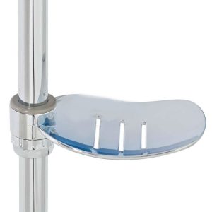 Colonne de Douche Chromée avec Douchette Moderne – Image 4