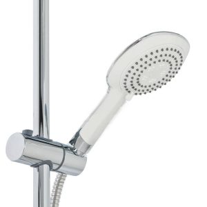 Colonne de Douche Chromée avec Douchette Moderne – Image 5
