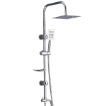 Colonne de douche chromée en acier inoxydable disponible à Dakar Sénégal