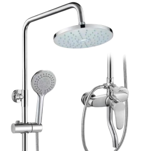 Colonne de douche duplex avec mitigeur en acier inoxydable disponible à Dakar Sénégal