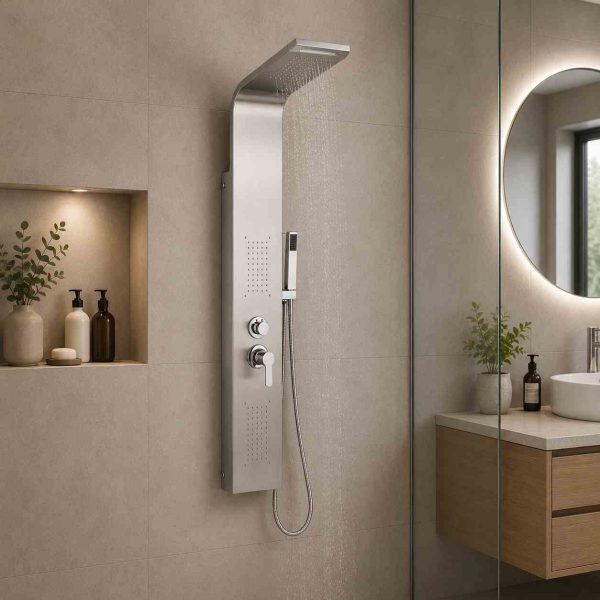 colonne-douche-inox-panneau-moderne-dakar-senegal
