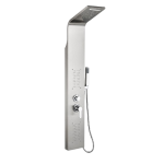 Colonne de douche inox moderne avec douchette disponible à Dakar Sénégal