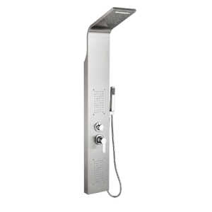 Colonne de douche inox moderne avec douchette disponible à Dakar Sénégal