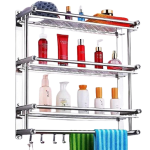 Étagère murale de salle de bain en acier inoxydable 3 niveaux disponible à Dakar Sénégal kandeis