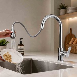 Robinet cuisine flexible moderne disponible à Dakar Sénégal