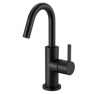 Robinet lavabo mitigeur noir moderne disponible à Dakar Sénégal