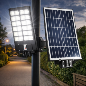 Lampe Solaire LED Extérieure Puissante à Panneau Séparé Kandeis