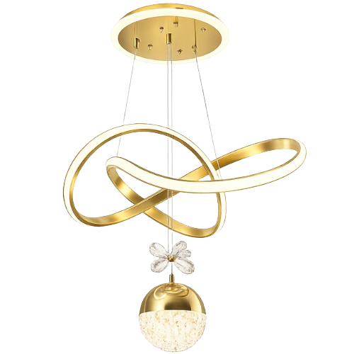 Lustre_LED_Anneaux_Dores_Moderne___Salon_Luxe-KANDEIS