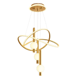 aurelia-orbita-suspension-led-doree-design-dakar kandeis