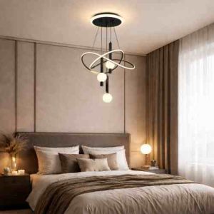 carmea-noir-suspension-anneaux-globes-dakar kandeis