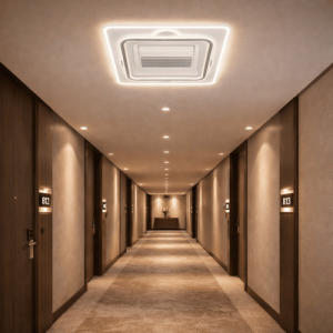 luminaire plafond avec ventilateur intégré
