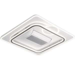 Plafonnier LED ventilateur design pour salon et chambre