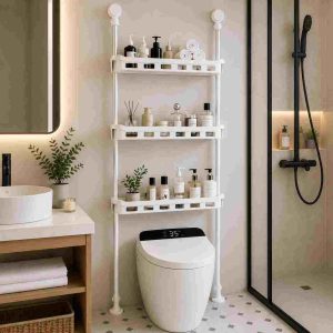 Étagère salle de bain télescopique 3 niveaux disponible à Dakar Sénégal