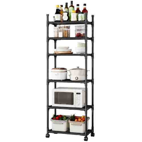 Étagère de cuisine multifonction 6 niveaux avec roulettes disponible à Dakar Sénégal