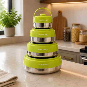 Lot de 4 Bols Isothermes 24H Inox – Image 2