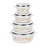 Lot de 4 bols isothermes 24H avec couvercles inox disponible à Dakar Sénégal
