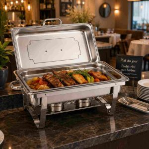 rechaud buffet mariage restaurant kandeis